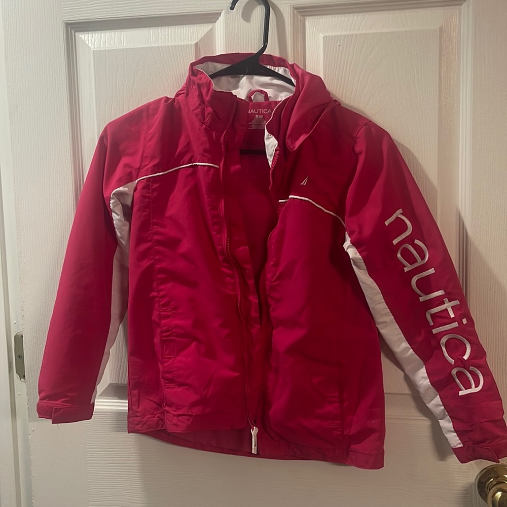 NAUTICA PINK RAINJACKET